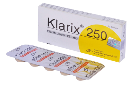 Tablet Klarix 250mg (10pcs)